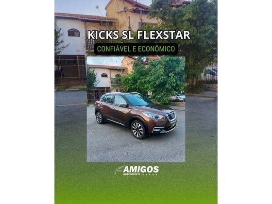 NISSAN KICKS 1.6 16V FLEXSTART SL 4P XTRONIC